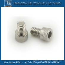 Stainless Steel Hex Socket Cap Knurled Head Screw